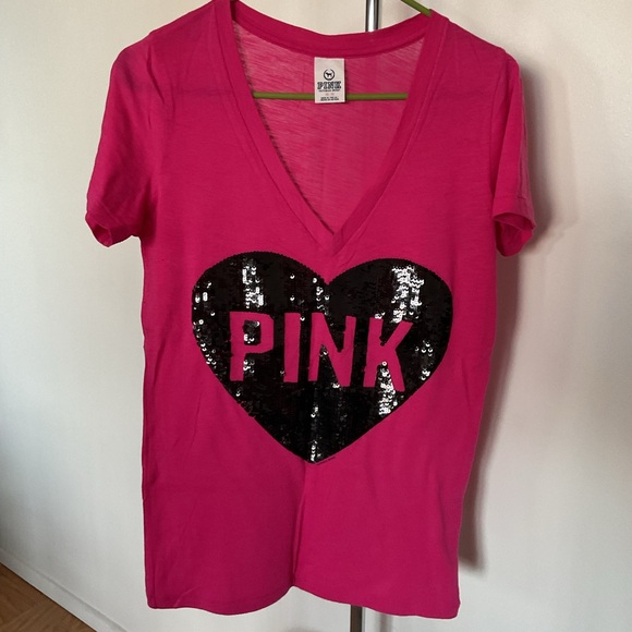 PINK Victoria's Secret Dresses & Skirts - Bling Black heart with pink 🖤🩷✨